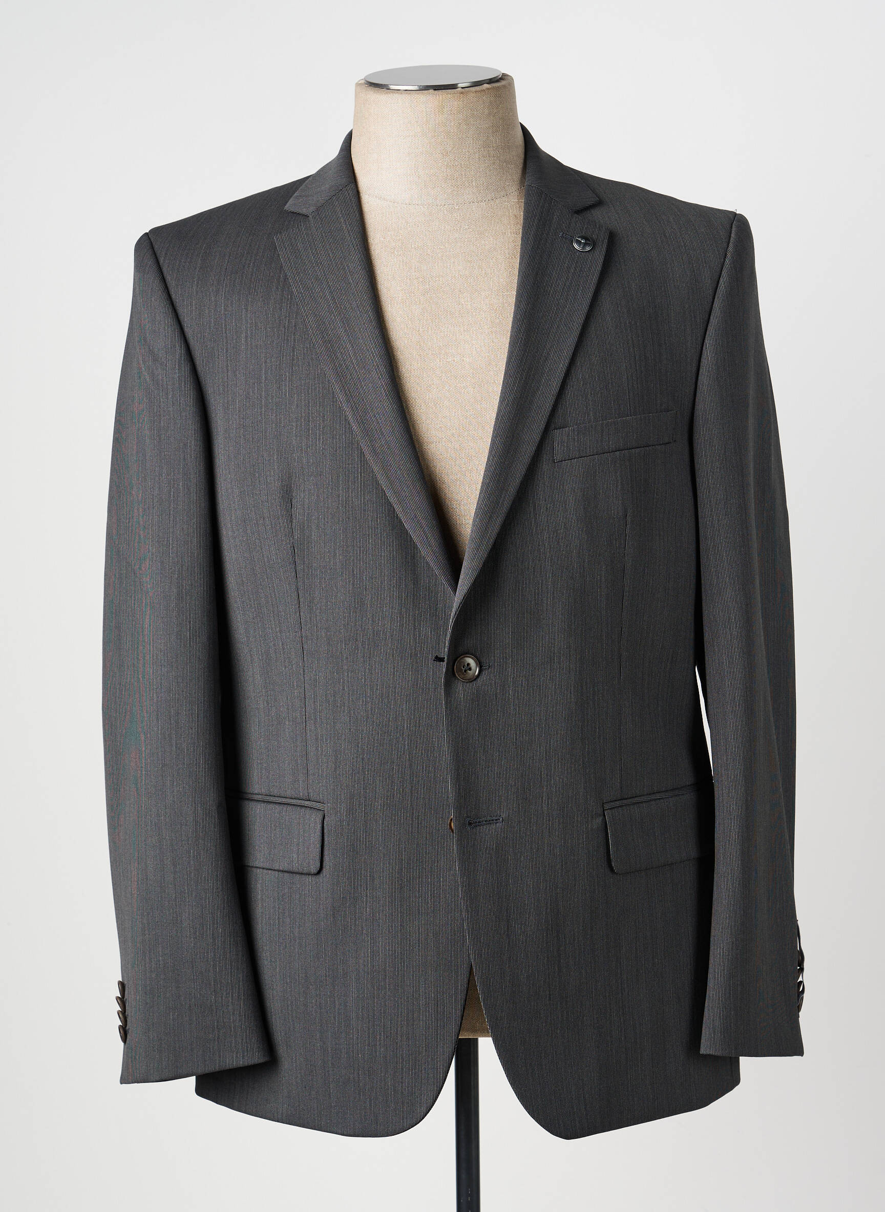 Blazer finition intérieure doublée gris SAINT HILAIRE homme