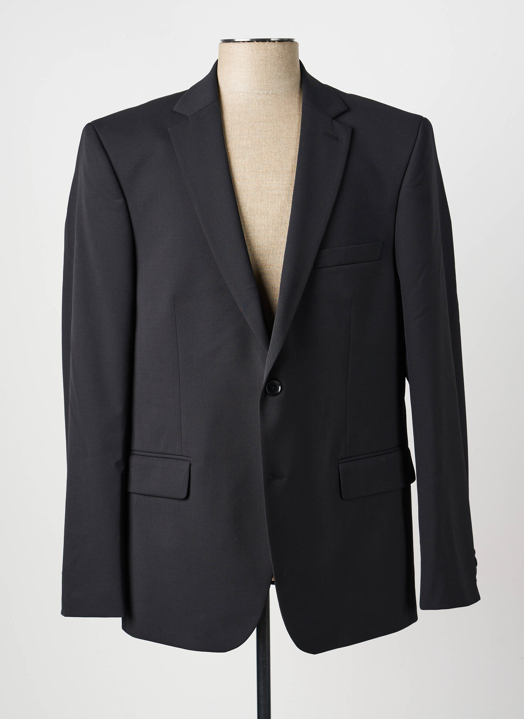 Blazer finition intérieure doublée noir SAINT HILAIRE homme