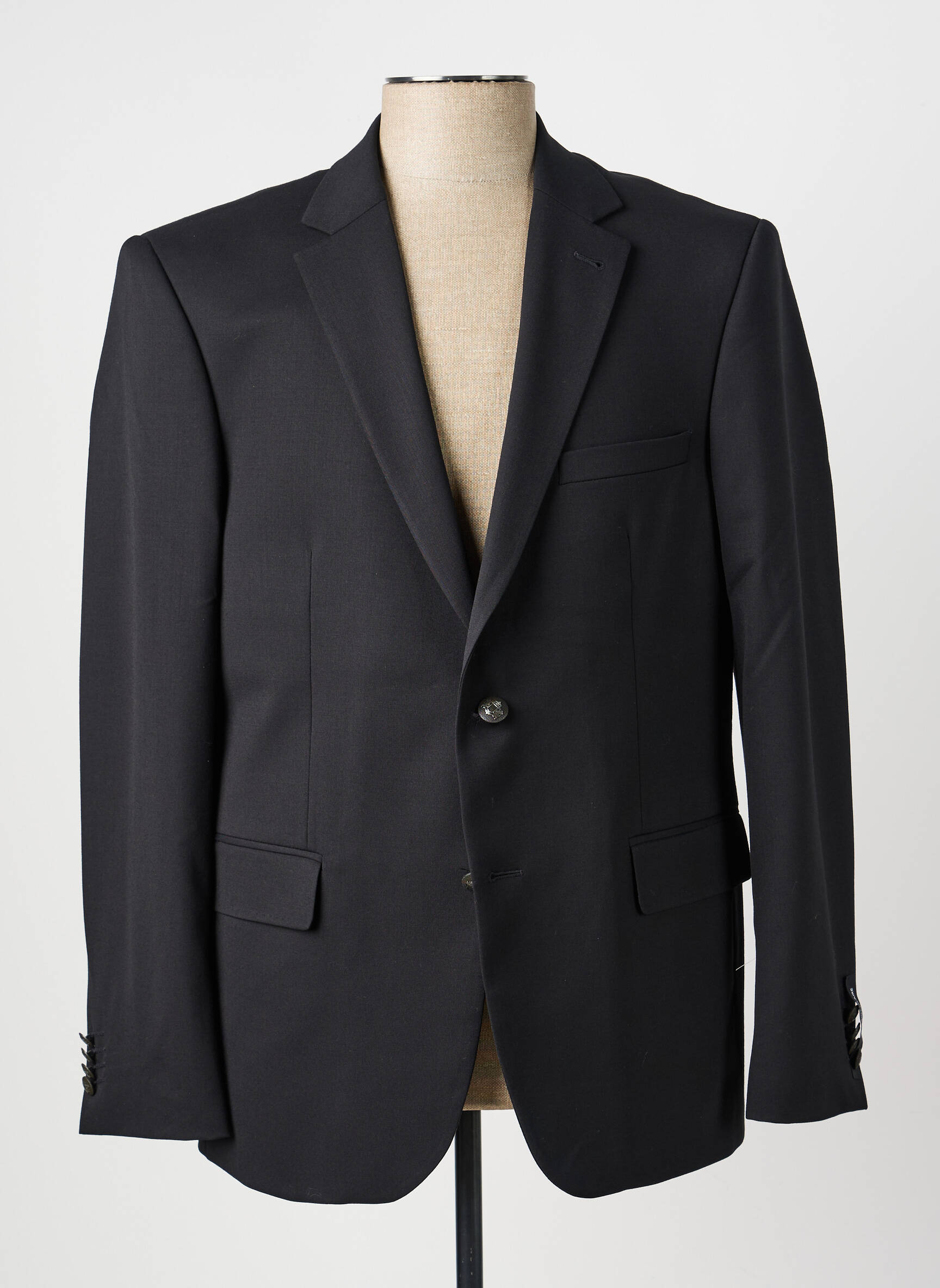 Blazer finition intérieure doublée noir SAINT HILAIRE homme