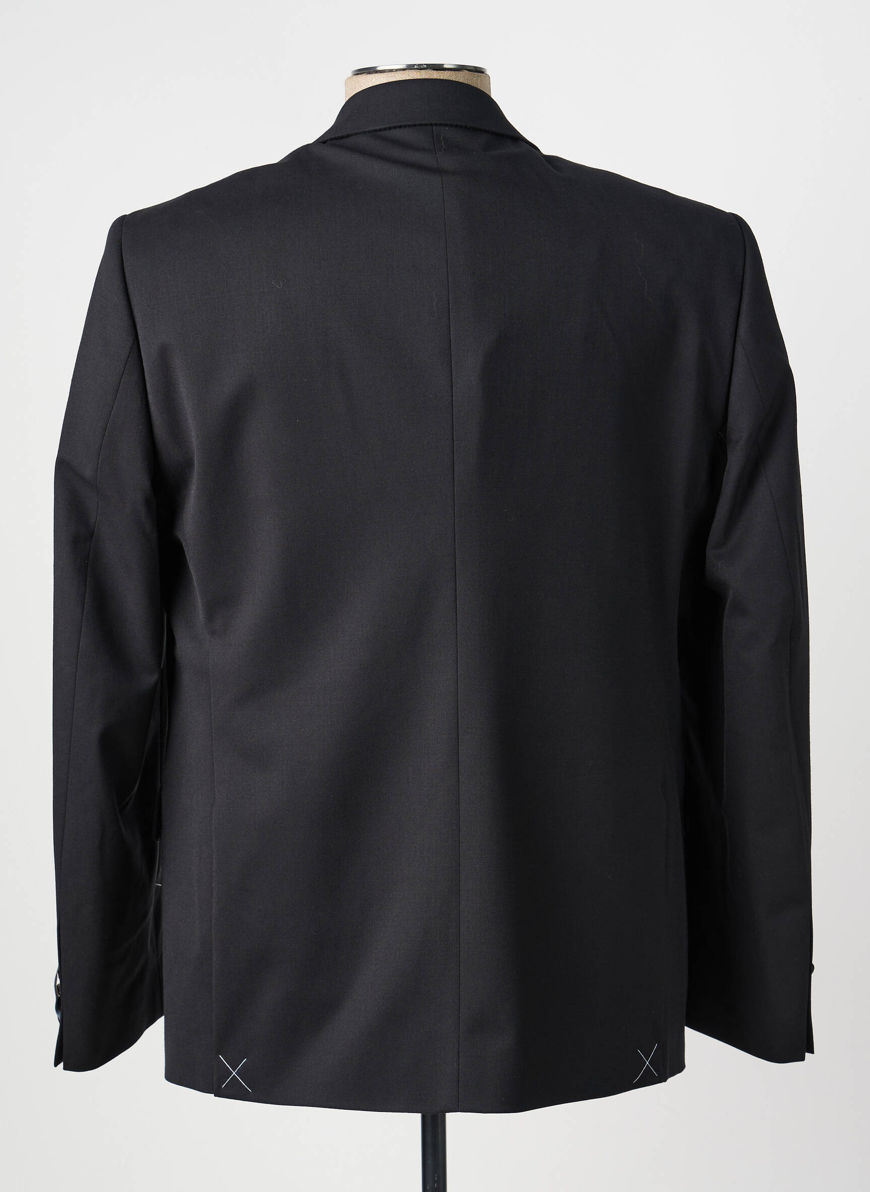 Blazer finition intérieure doublée noir SAINT HILAIRE homme