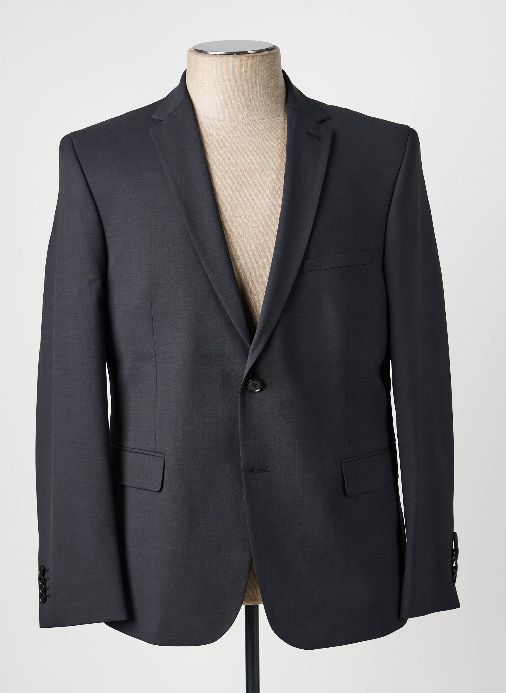 Blazer finition intérieure doublée noir SAINT HILAIRE homme