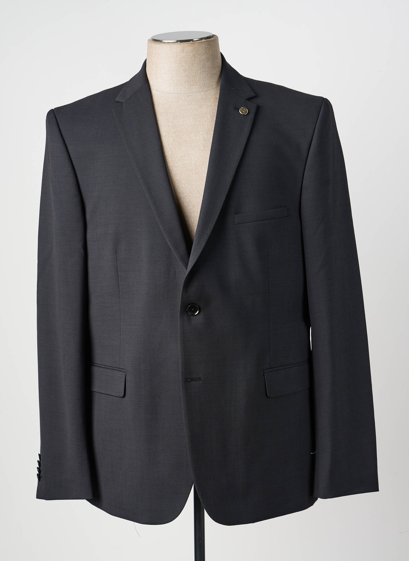 Blazer finition intérieure doublée noir SAINT HILAIRE homme