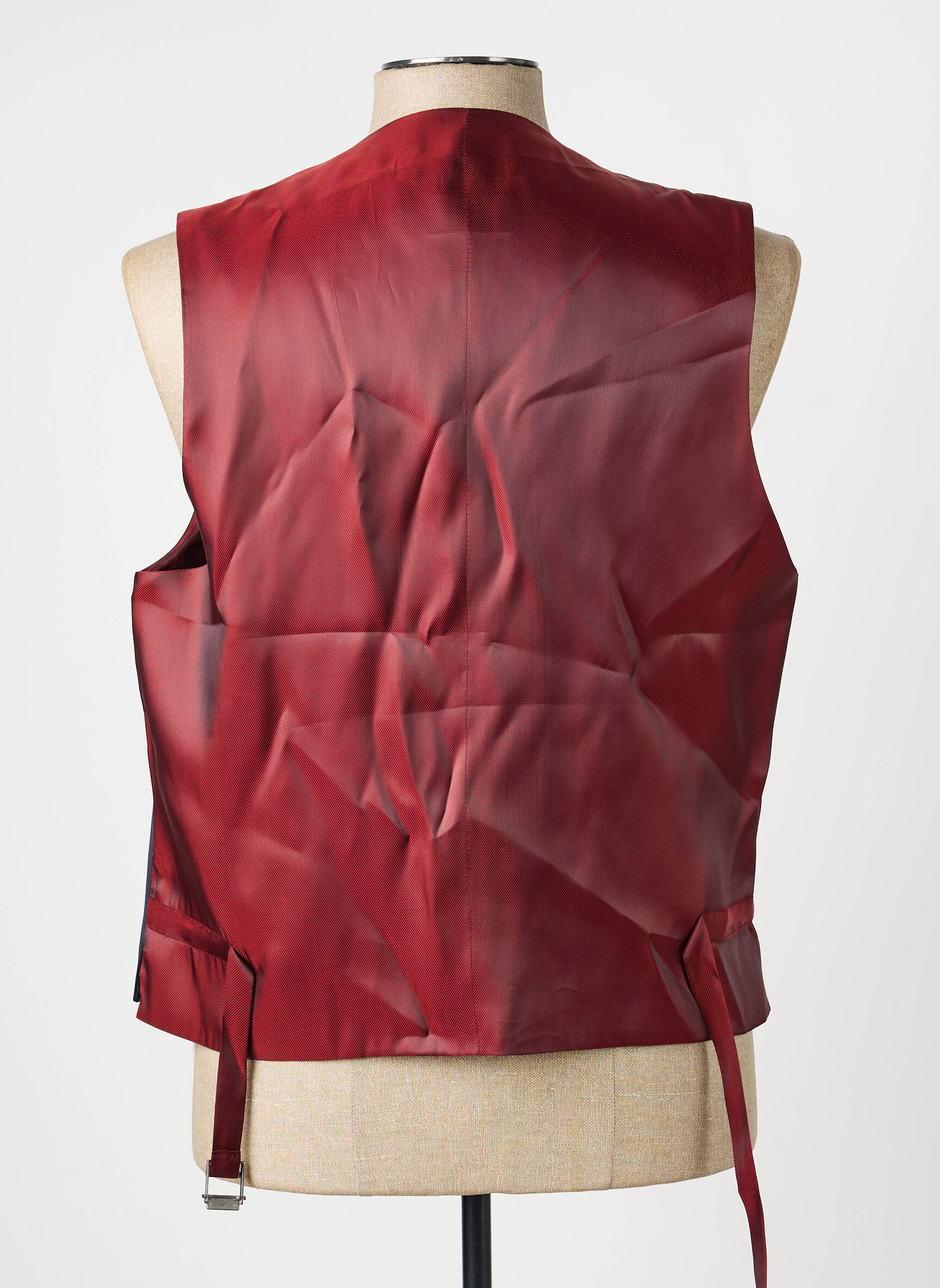 Gilet sans manche fermeture boutonnée sur le devant bleu SAINT HILAIRE homme