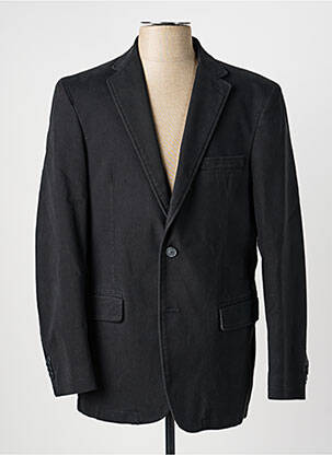 Blazer finition intérieure doublure imprimée gris BRUNO SAINT HILAIRE homme