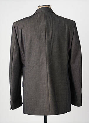 Blazer tissage chiné gris BRUNO SAINT HILAIRE homme