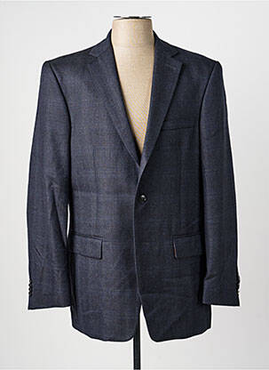 Blazer tissage chiné gris BRUNO SAINT HILAIRE homme