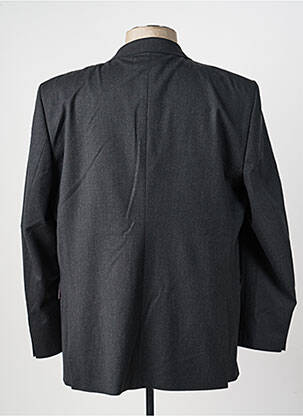 Blazer tissage chiné gris BRUNO SAINT HILAIRE homme