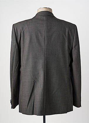 Blazer tissage chiné gris BRUNO SAINT HILAIRE homme
