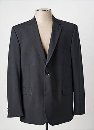 Blazer coupe cintrée gris BRUNO SAINT HILAIRE homme