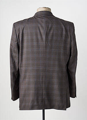 Blazer tissage chiné gris BRUNO SAINT HILAIRE homme