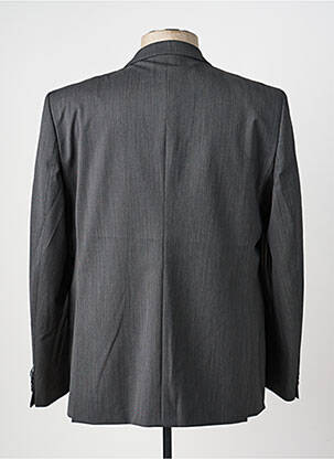 Blazer tissage chiné gris BRUNO SAINT HILAIRE homme