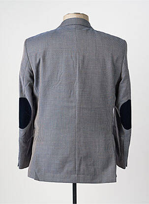 Blazer tissage chiné bleu MONSIEUR HECTOR homme