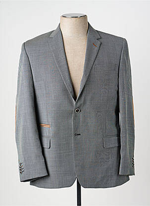 Blazer coupe cintrée gris NINO LORETTI homme