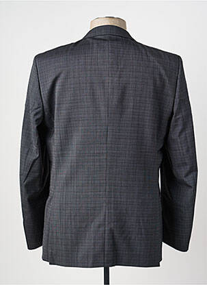 Blazer coupe cintrée gris BRUNO SAINT HILAIRE homme