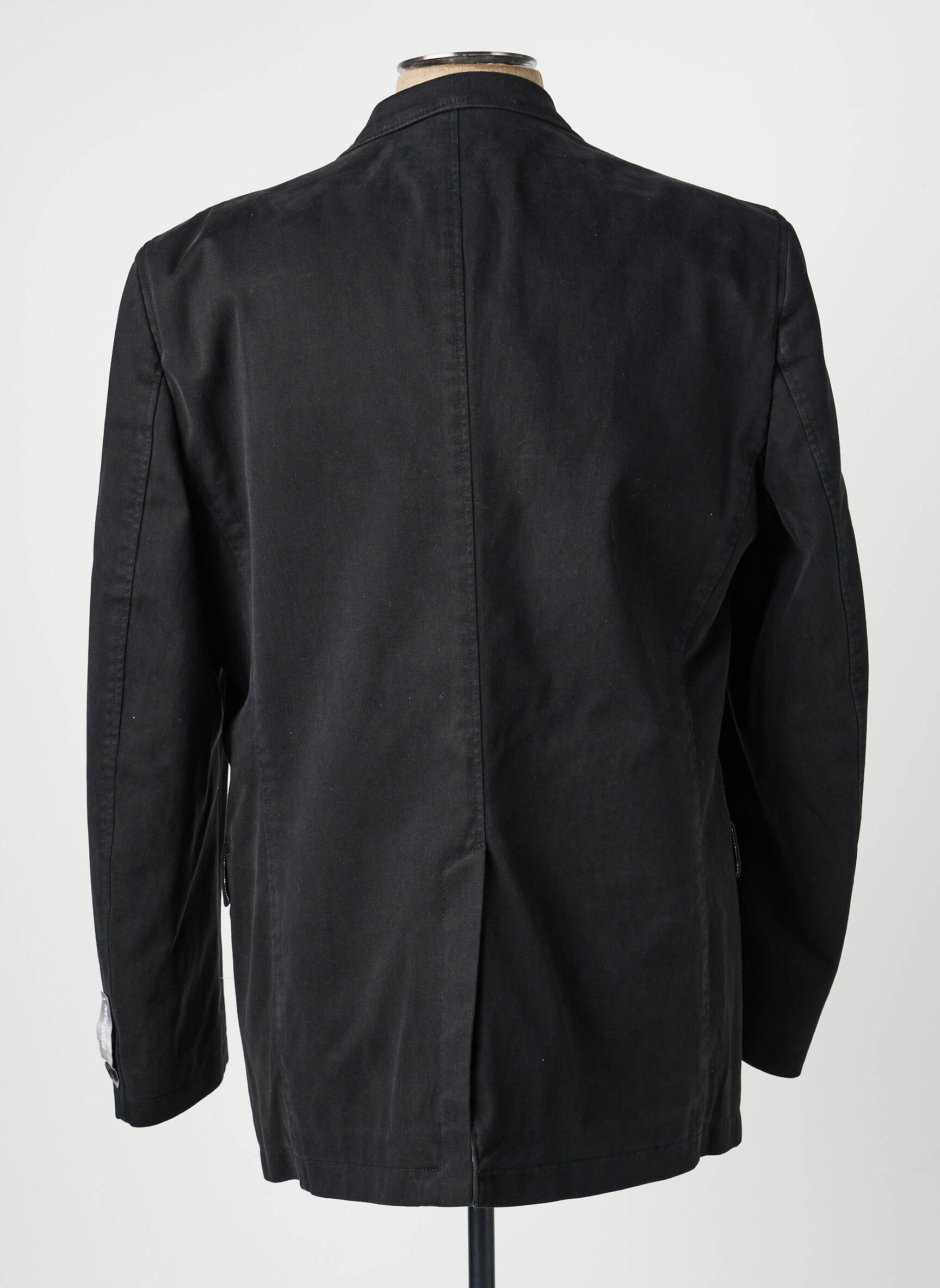 Blazer finition intérieure doublure imprimée gris BRUNO SAINT HILAIRE homme