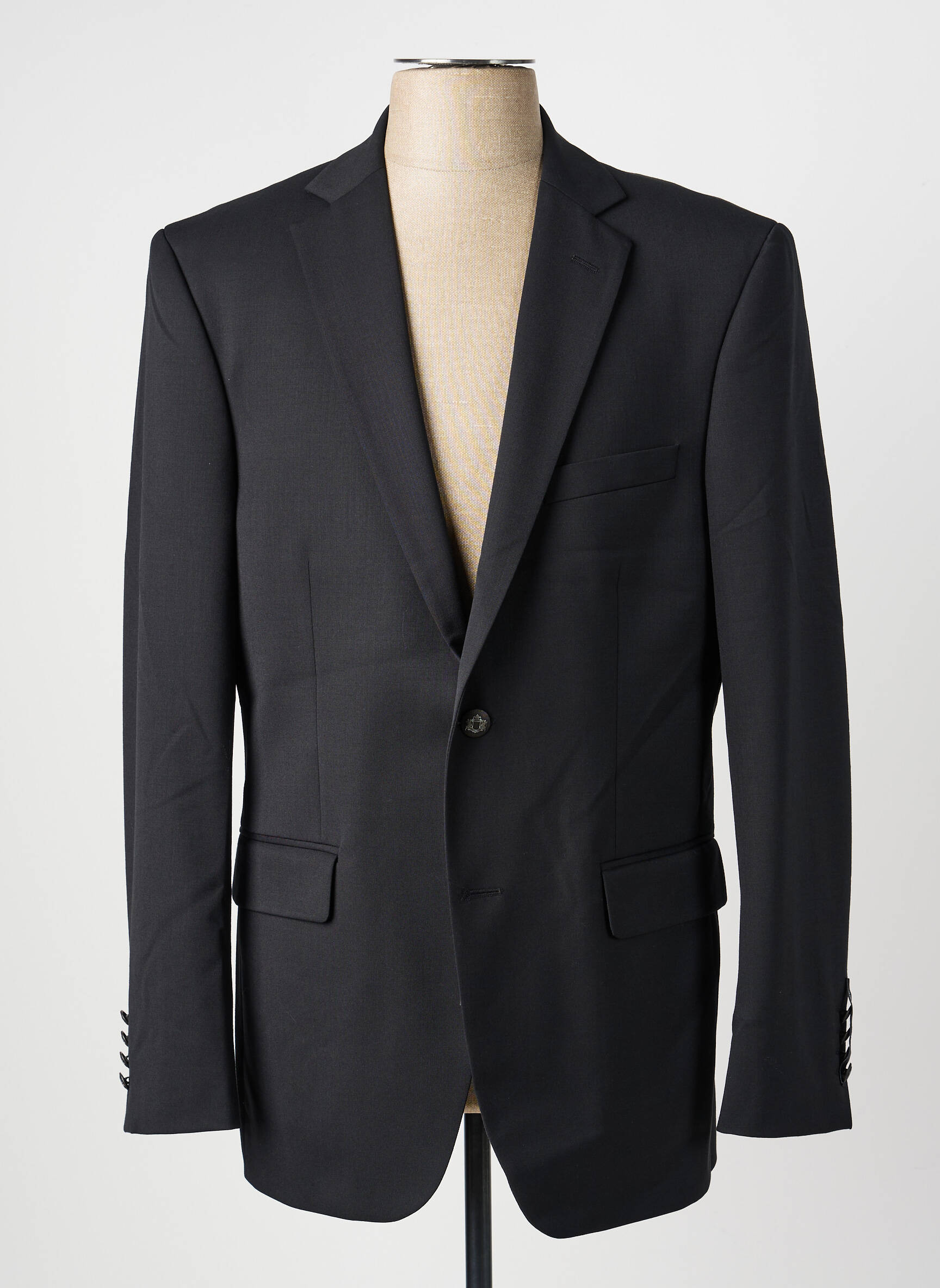 Blazer coupe cintrée gris BRUNO SAINT HILAIRE homme