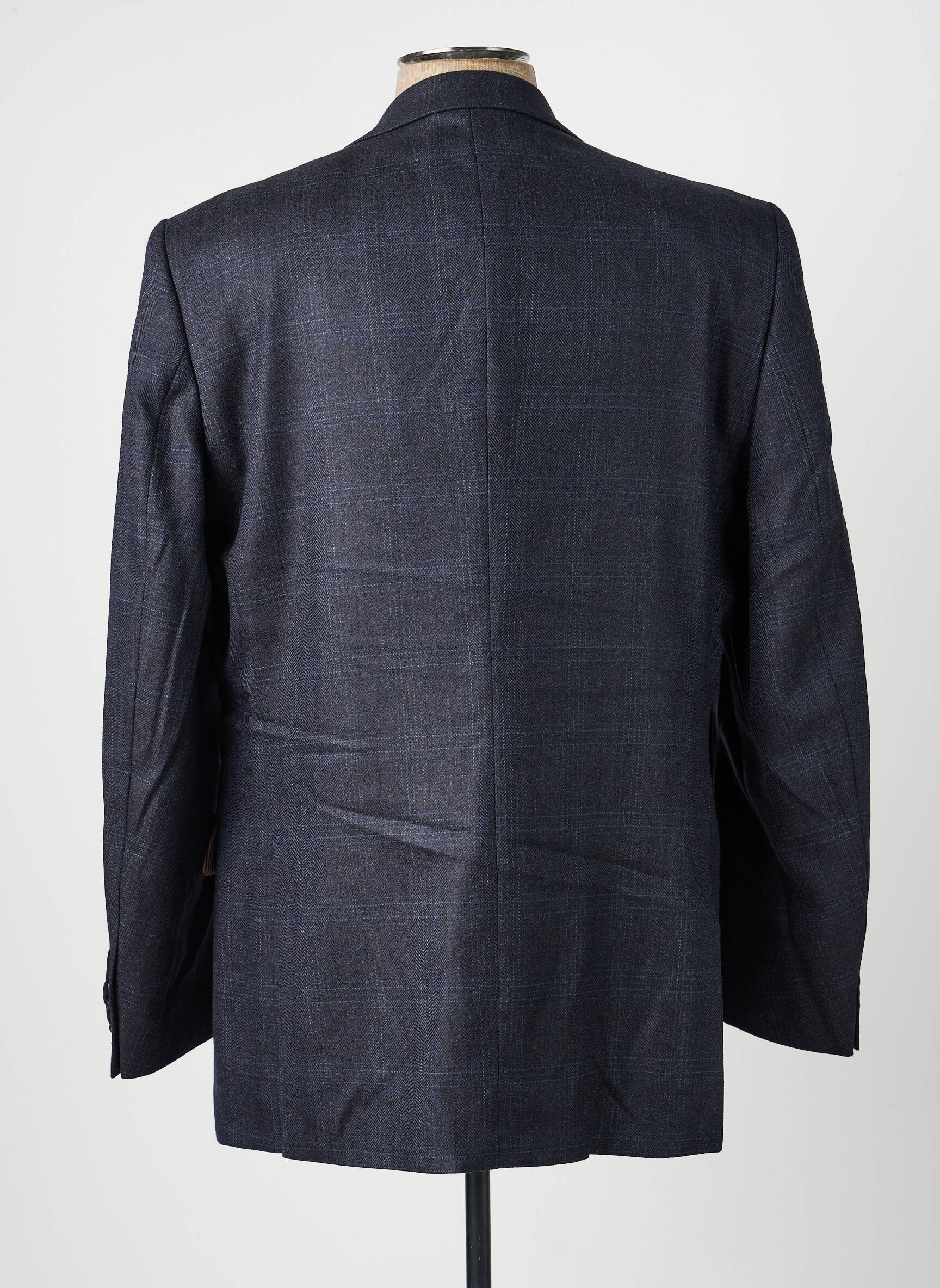 Blazer tissage chiné gris BRUNO SAINT HILAIRE homme