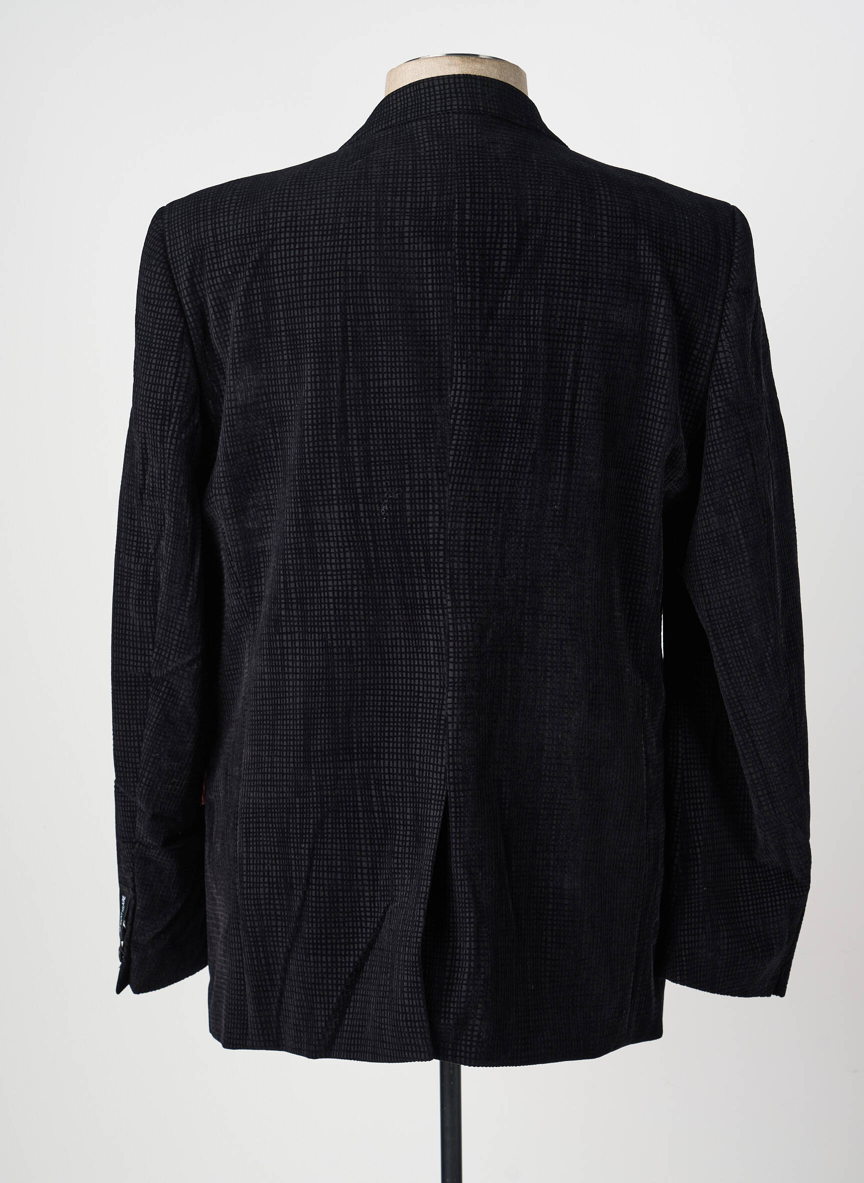 Blazer coupe cintrée noir BRUNO SAINT HILAIRE homme