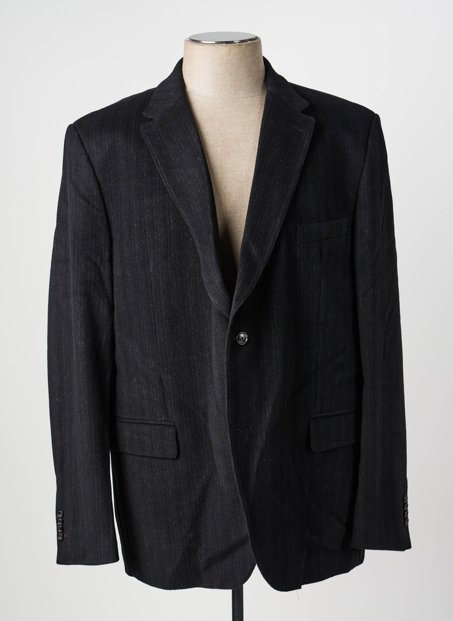 Blazer tissage chiné gris BUGATTI homme