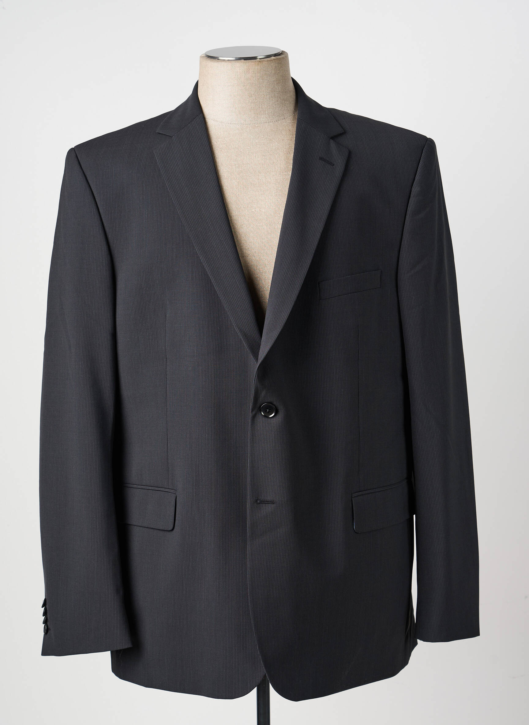 Blazer coupe cintrée gris BRUNO SAINT HILAIRE homme