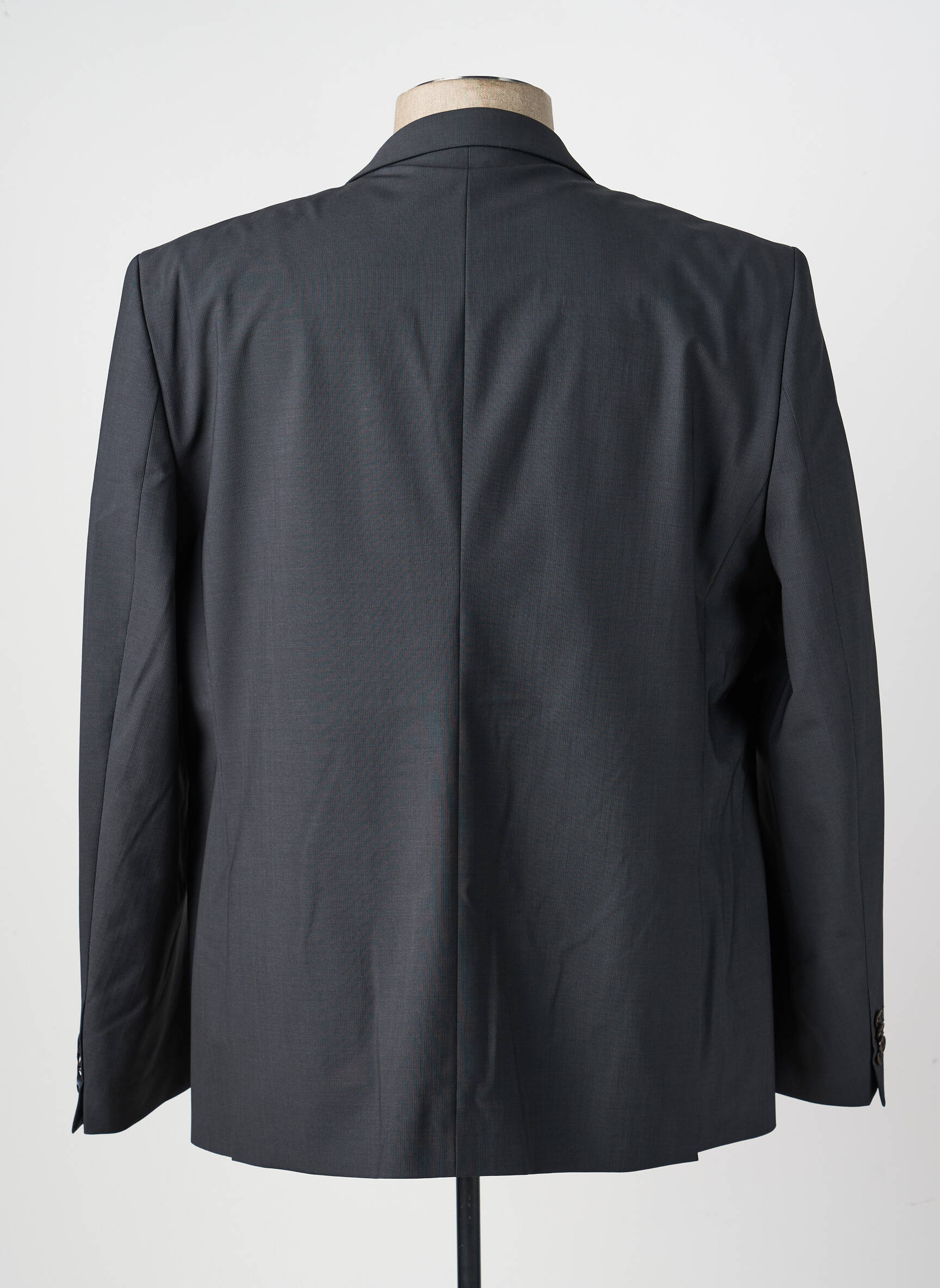 Blazer tissage chiné gris BRUNO SAINT HILAIRE homme