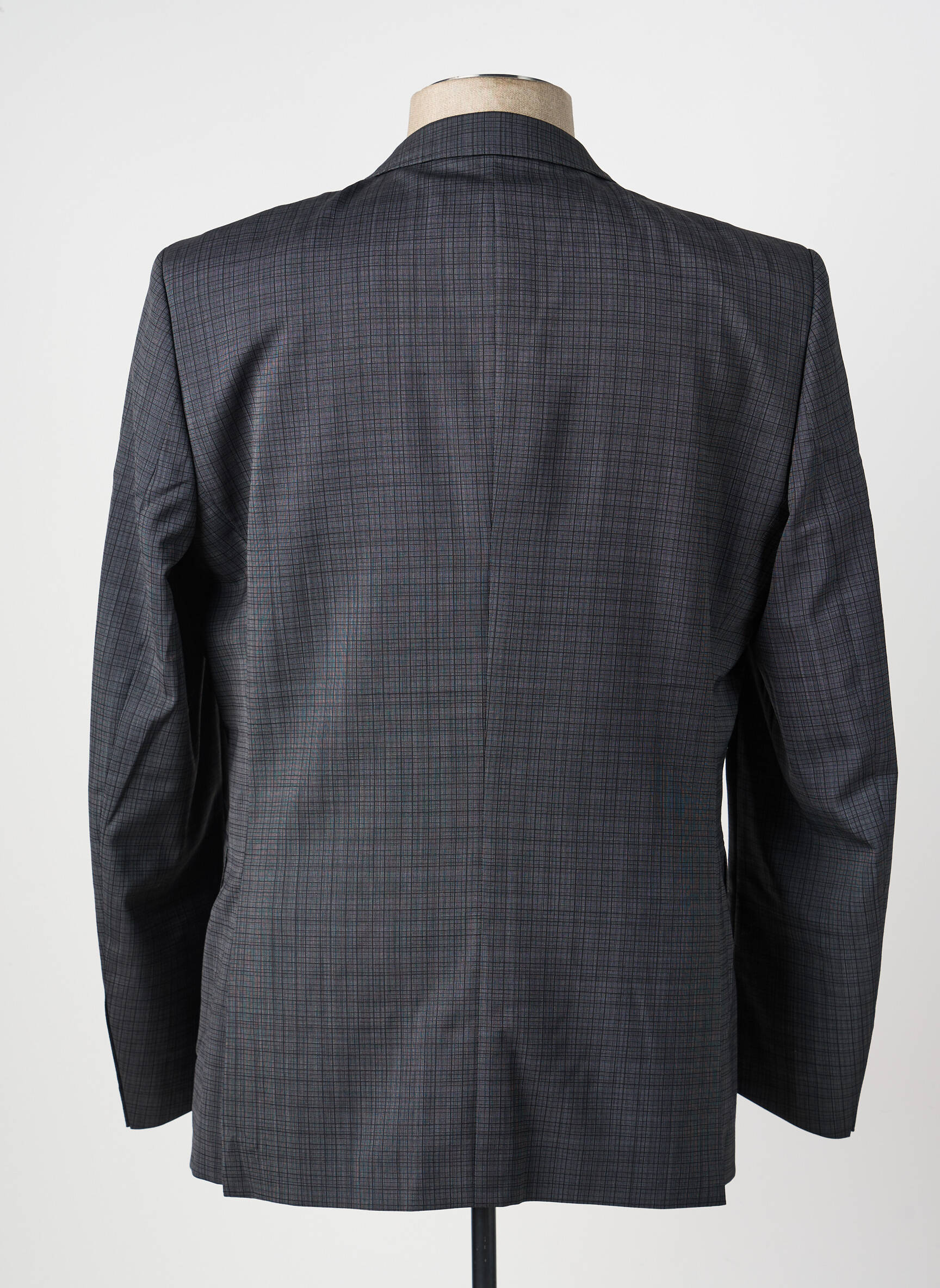 Blazer coupe cintrée gris BRUNO SAINT HILAIRE homme