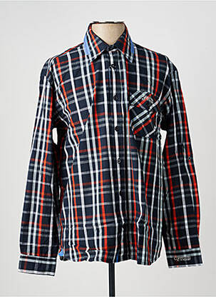 Chemise manches longues poches bleu COMPTOIR DU RUGBY homme