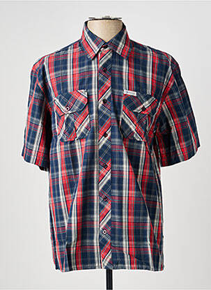 Chemise manches courtes poches bleu COMPTOIR DU RUGBY homme