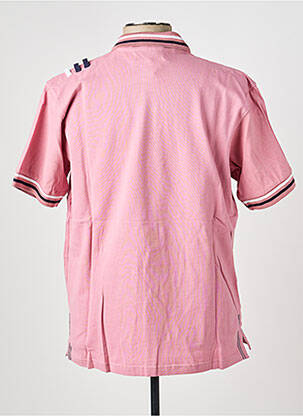 Polo stretch manches courtes rose COMPTOIR DU RUGBY homme