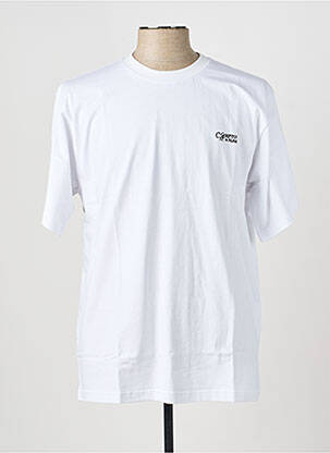 T-shirt broderie manches courtes blanc COMPTOIR DU RUGBY homme