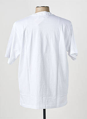 T-shirt broderie manches courtes blanc COMPTOIR DU RUGBY homme