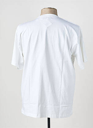 T-shirt broderie manches courtes blanc COMPTOIR DU RUGBY homme