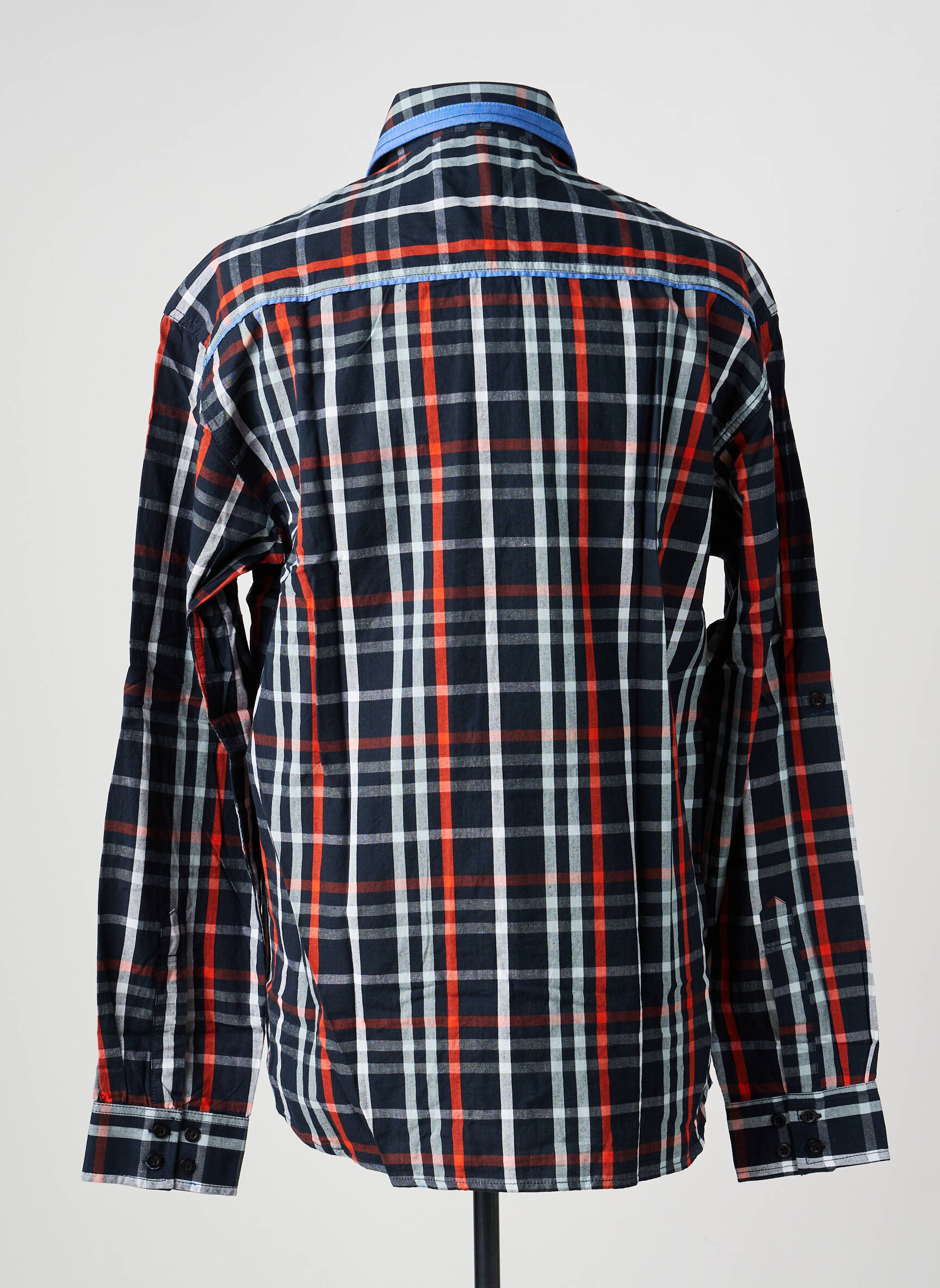 Chemise manches longues poches bleu COMPTOIR DU RUGBY homme