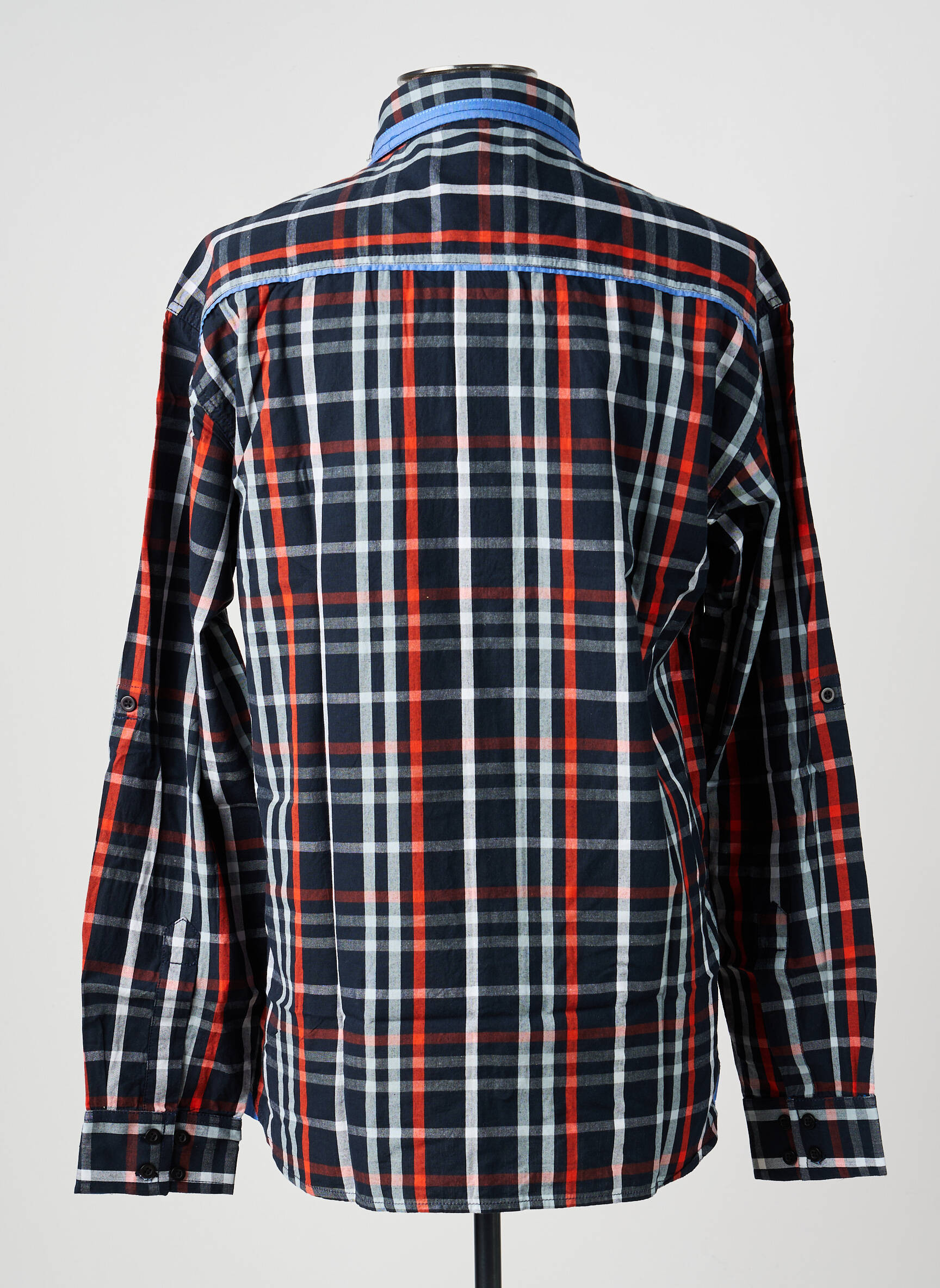 Chemise manches longues poches bleu COMPTOIR DU RUGBY homme
