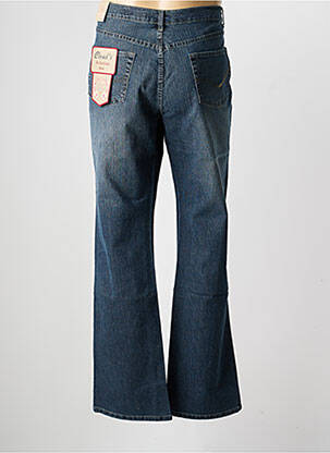 Jeans coupe droite stretch taille normale bleu CLOUD'S femme