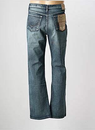 Jeans coupe droite broderie rivets taille normale bleu CLOUD'S femme
