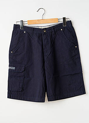 Bermuda tissage popeline taille normale bleu COMPTOIR DU RUGBY homme