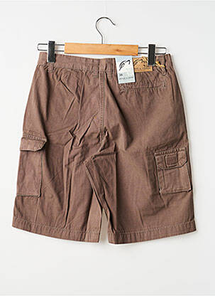 Bermuda tissage popeline taille normale marron COMPTOIR DU RUGBY homme