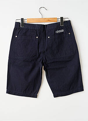 Bermuda tissage popeline taille normale bleu COMPTOIR DU RUGBY homme