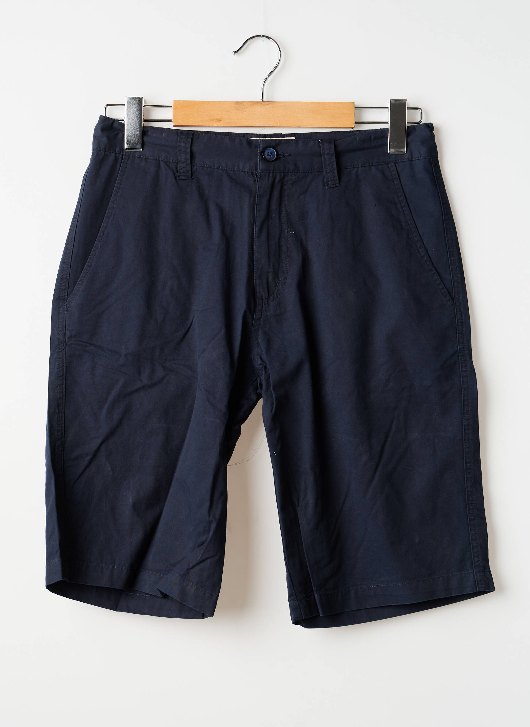 Bermuda multipoches taille normale bleu CLOUD'S homme