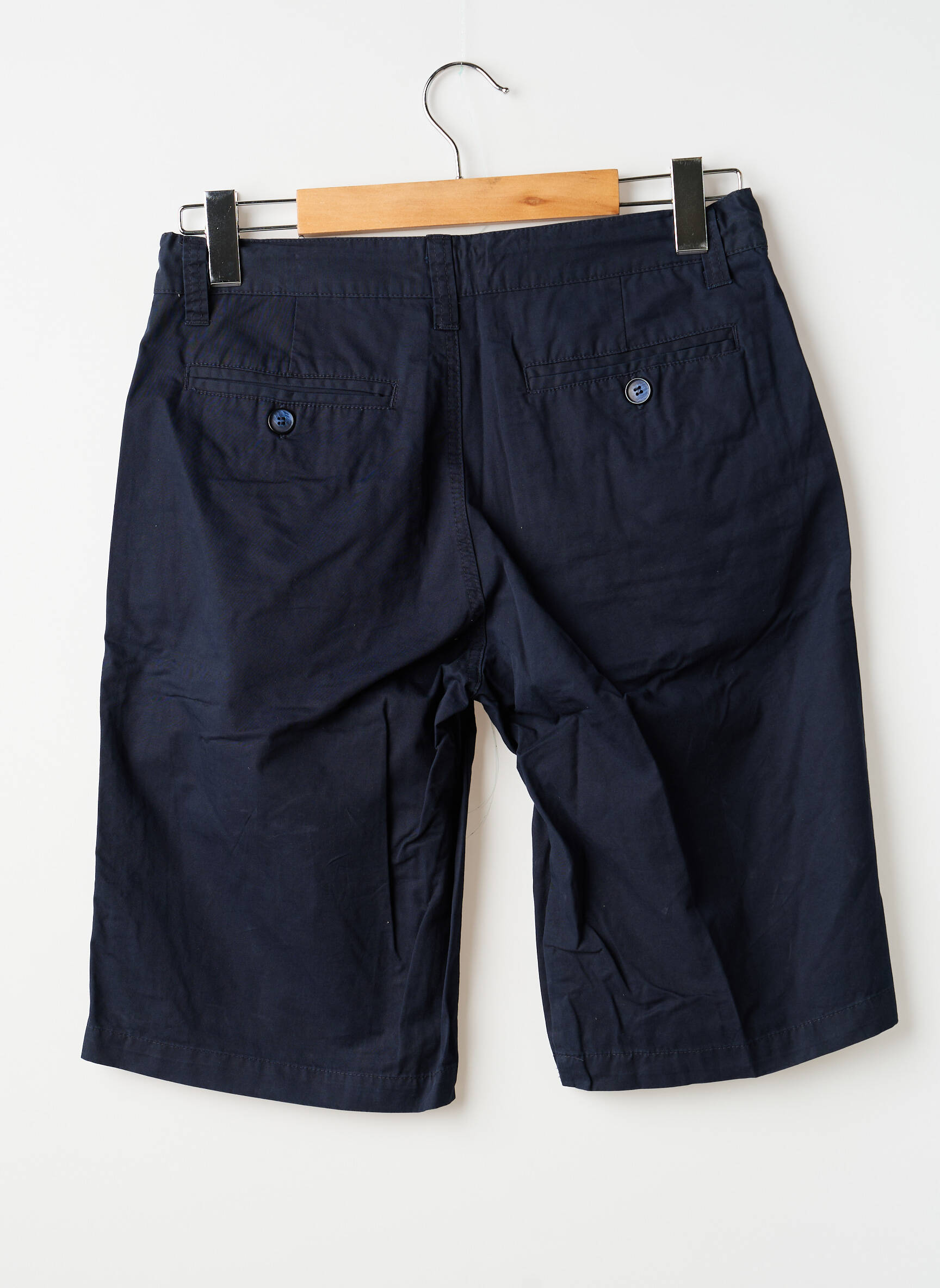 Bermuda multipoches taille normale bleu CLOUD'S homme