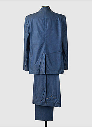 Costume de ville manches longues bleu BRUNO SAINT HILAIRE homme