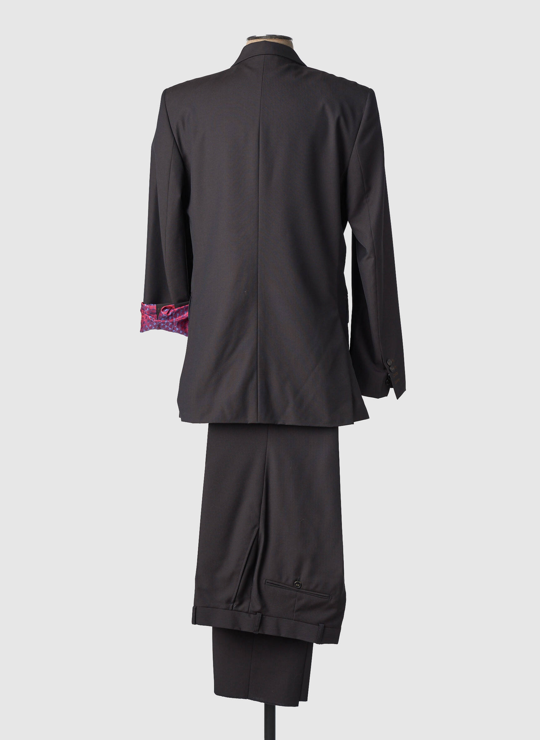 Costume de ville manches longues noir CHRISTIAN LACROIX homme