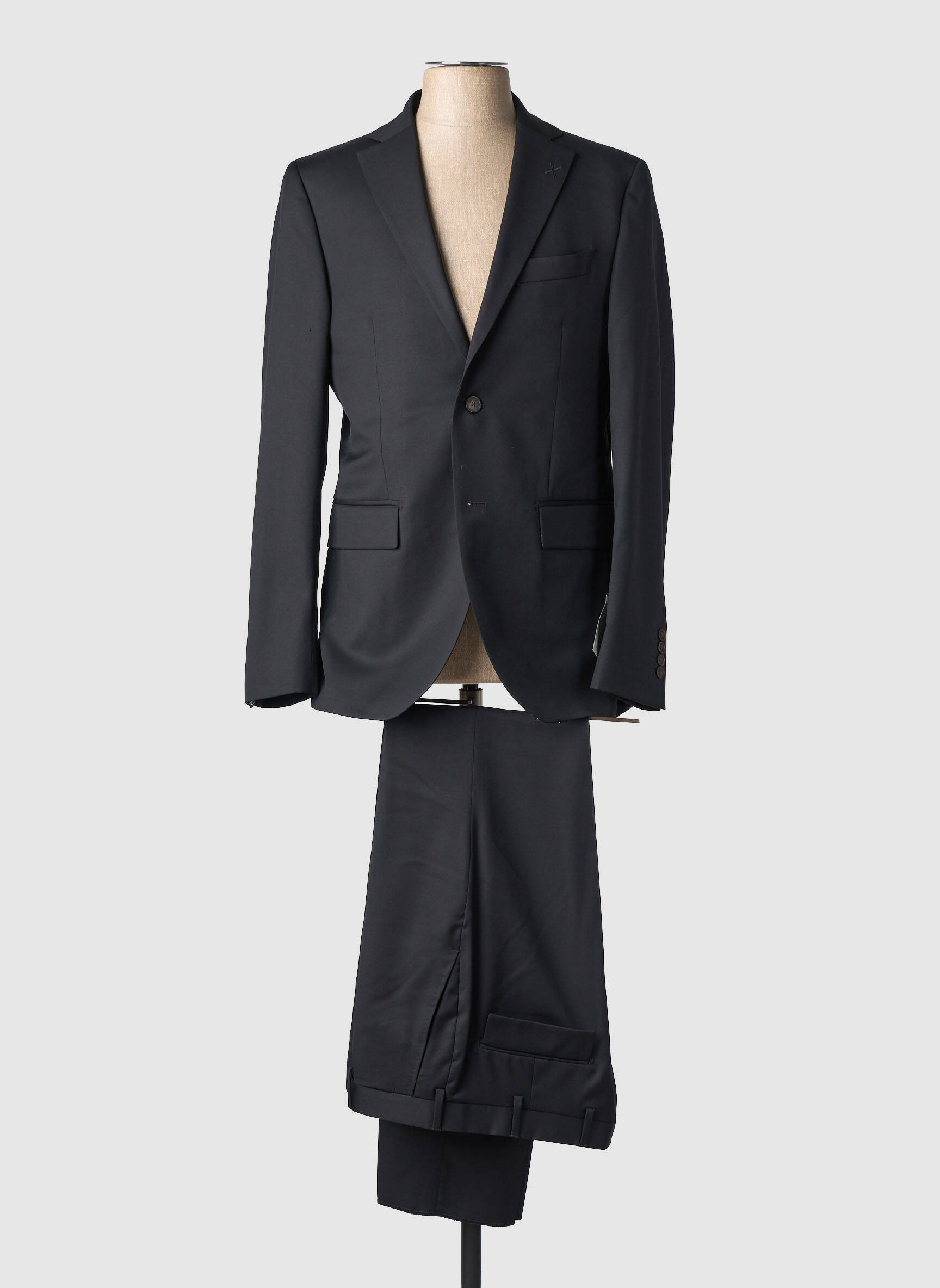 Costume de ville manches longues noir CHRISTIAN LACROIX homme