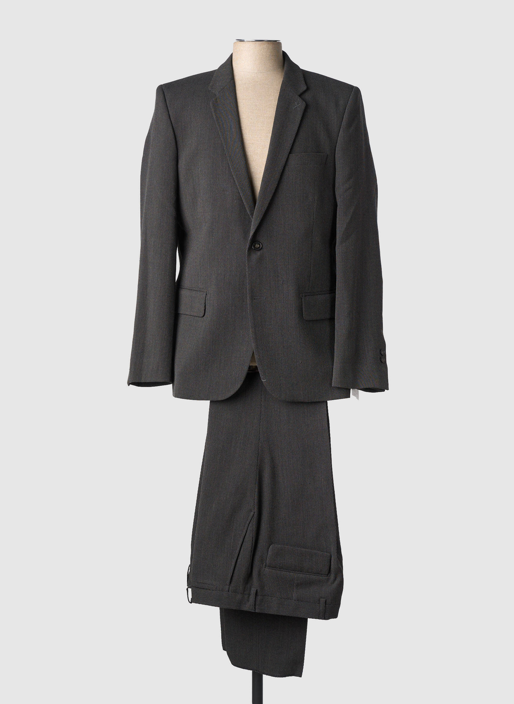 Costume de ville manches longues gris CHRISTIAN LACROIX homme