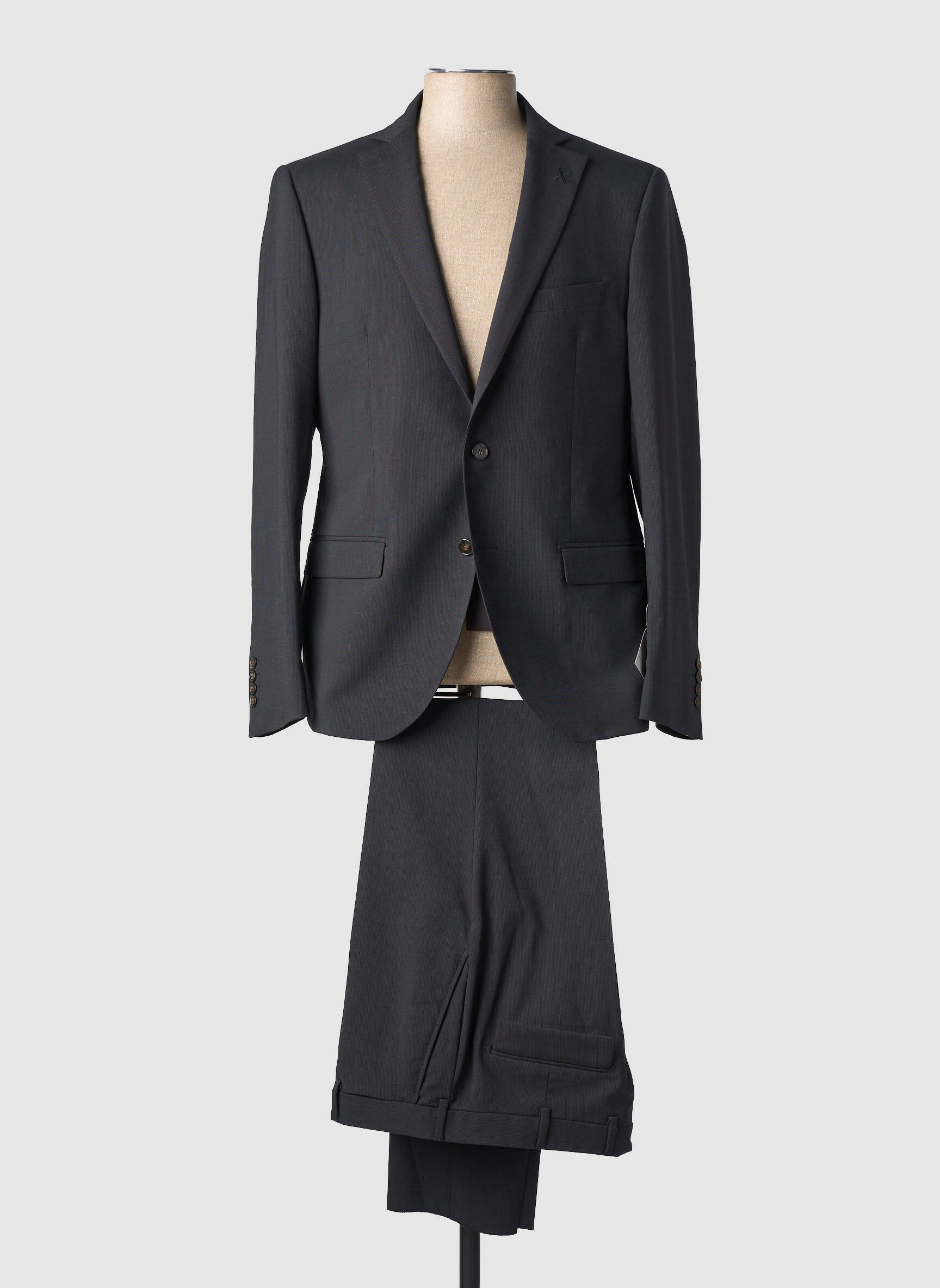 Costume de ville manches longues gris CHRISTIAN LACROIX homme