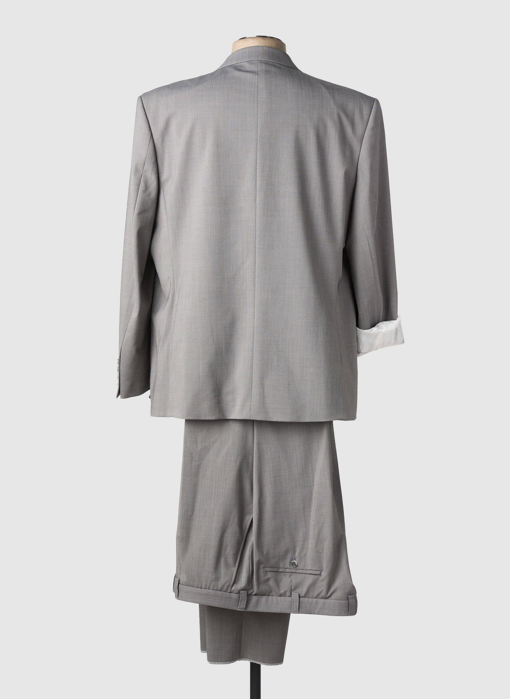 Costume de ville manches longues gris BRUNO SAINT HILAIRE homme