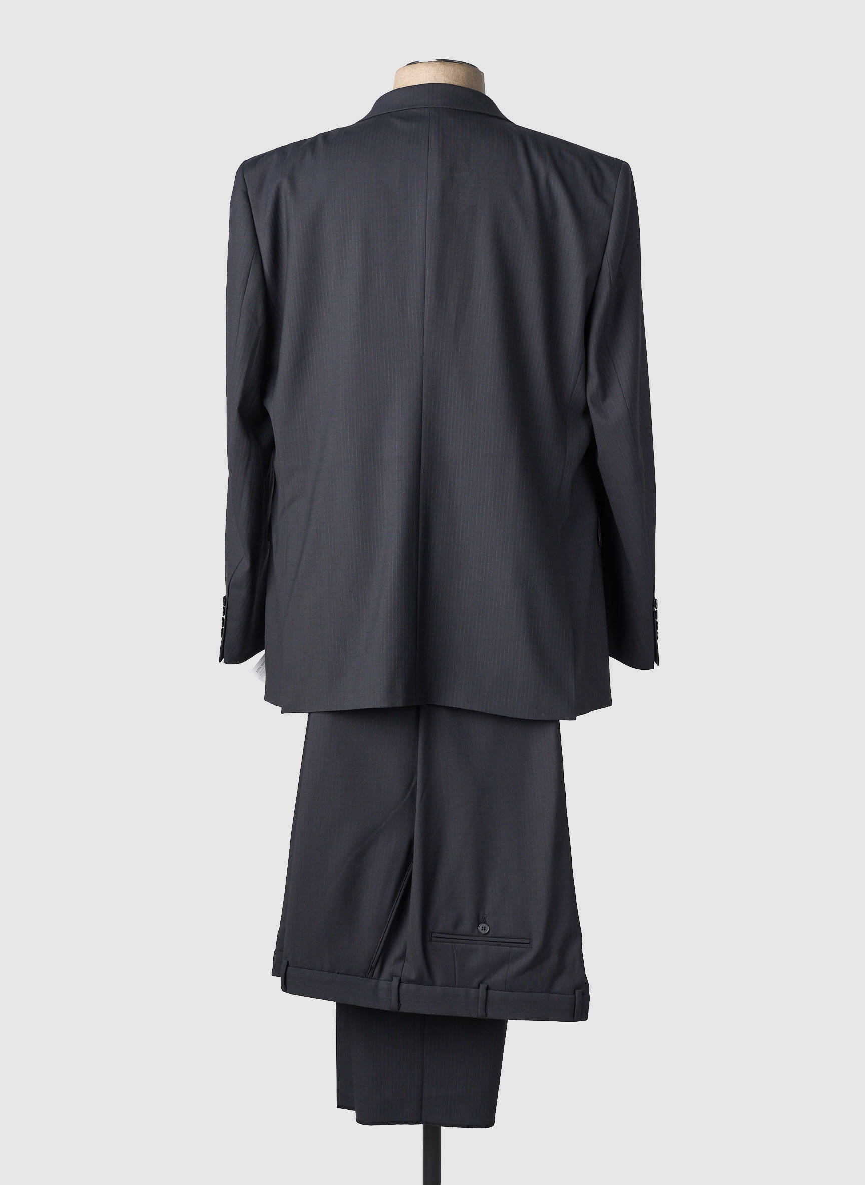 Costume de ville manches longues bleu BRUNO SAINT HILAIRE homme