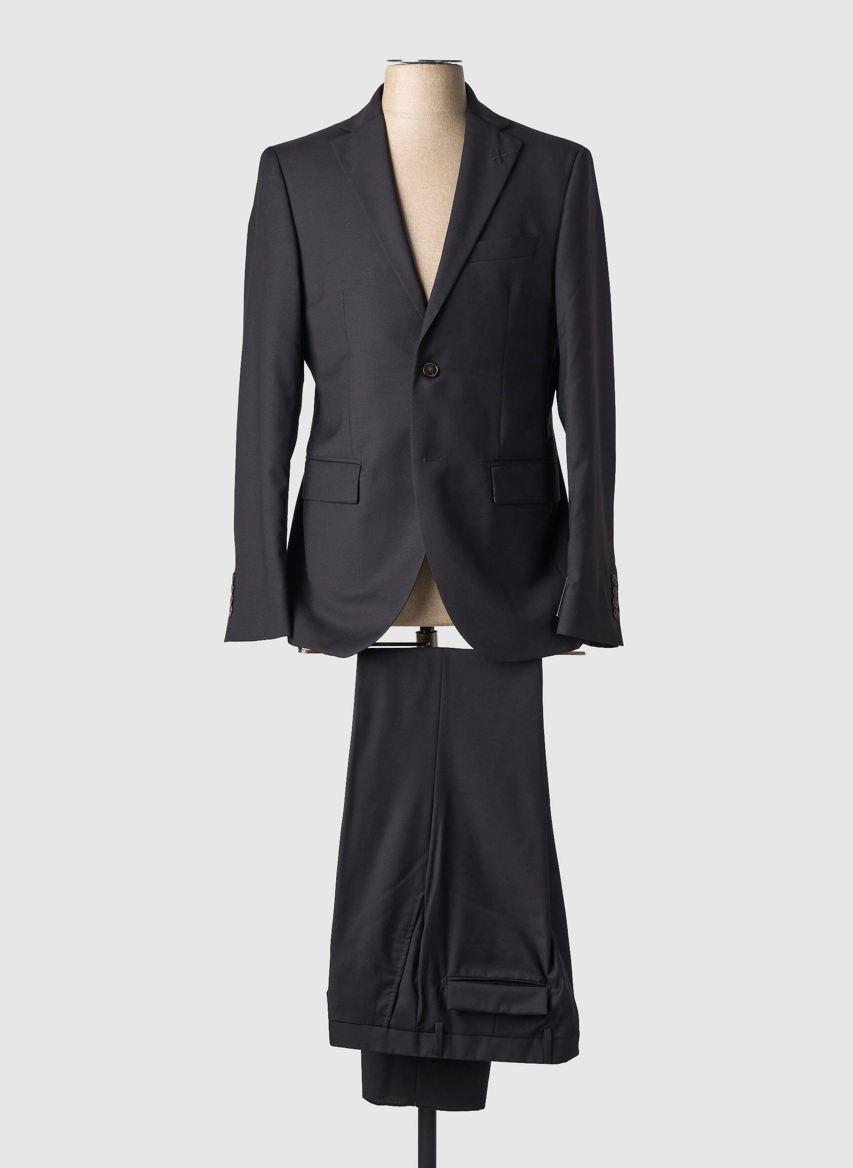 Costume de ville manches longues noir CHRISTIAN LACROIX homme