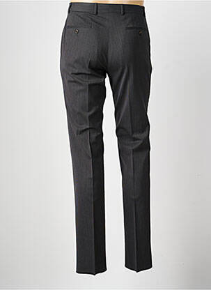 Pantalon slim tissage chiné taille normale gris BRUNO SAINT HILAIRE homme